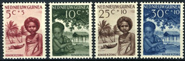 Nederlands Nieuw Guinea 1957, Kind NVPH 45-48 MH*/ongestempeld,hinged - Niederländisch-Neuguinea