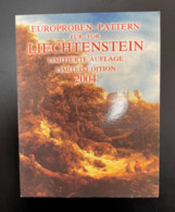 Coffret Pattern (prototype), Série En Euros BU Liechtenstein 2004. 1 C à 2 € - Specimen