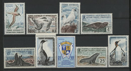 TAAF N° 12 à 17 Cote 264 € Neufs Sans Charnière ** (MNH). Qualité TB "Faune". - Unused Stamps