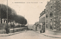 France - Romainville - Le Rue Paul De Kock - C.M. - Animé - Oblitéré 1916 - Carte Postale Ancienne - Bobigny