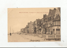 BRAY DUNES GROUPE DE VILLAS SUR LA DIGUE 1930 - Bray-Dunes