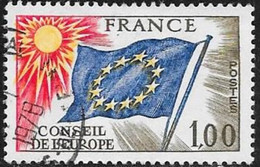 N°  49   FRANCE  -  CONSEIL DE L'EUROPE  - OBLITERE  -  1976 - - Oblitérés