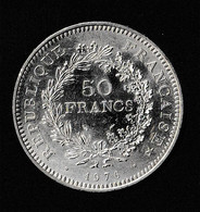 FRANCE Pièce Argent De 50 F Année 1976 Hercule - 50 Francs