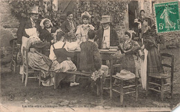 Folklore - La Vie Au Champs - A La Santé Des Mariés - Héliotypie Degas Et Cie - Carte Postale Ancienne - Personen