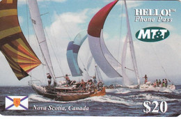 Canada, MT&T Nova Scotia $20, Sailing & Sailingboat, Mint, RRR - Canada