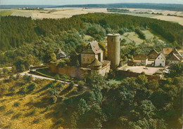 D-34388 Trendelburg - Burghotel Und Haus Am Wald - Cekade Luftbild - Air View - Cars - VW Käfer - Hofgeismar