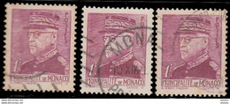 Monaco 1941. ~ YT 227 (par 3) - 1 F. Prince Louis II - Used Stamps