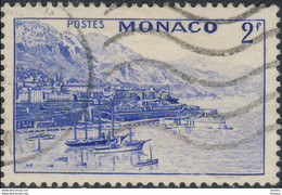 Monaco 1943. ~ YT 257 - 2 F. Rade - Gebruikt