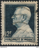 Monaco 1947. ~ YT 305A - 12 F. Louis II - Used Stamps