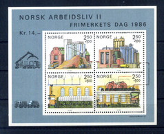 1986 NORVEGIA BF 6 MNH ** - Blocks & Kleinbögen