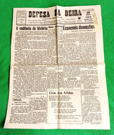 Santa Comba Dão - Jornal "Defesa Da Beira" Nº 1916, 25 De Maio De 1979 - Imprensa. Tábua. Mortágua. Viseu. Portugal. - Algemene Informatie