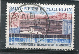 SAINT-PIERRE ET MIQUELON N° 388  (Y&T) (Oblitéré) - Used Stamps