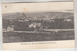 C5369) Panorama Von DEUTSCH ALTENBURG Bis Carnuntum - Häuser Straße Tunnel ALT !! - Bad Deutsch-Altenburg