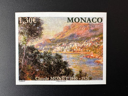 Monaco 2010 YT 2716 Non Dentelé IMPERF Claude Monet 1840 - 1926 Tableau Art Kunst Painting Monte Carlo - Impresionismo