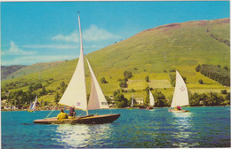 ROYAUME-UNI ECOSSE PERTHSHIRE SAILING ON LOCH EARN - Perthshire