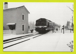 43 Gare De PAULHAGUET Vers LANGEAC CPM TRAIN VOIR DOS N°5 Passage à Niveau PN 88 Train TER Loco BB 67455 En 1999 - Langeac