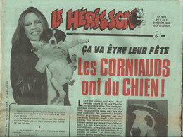 Journal , LE HERISSON, MARIUS, L'EPATANT , Oct. 1985 , N° 2059, BRIGITTE BARDOT, Frais Fr 5.00 E - Desde 1950
