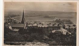 WESTON SUPER MARE -GENERAL VIEW FROM CAMP HILL - Weston-Super-Mare