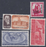 Inde N° 329 / 30 + 332 / 33 X Les 4 Valeurs Trace De Charnière Sinon TB - Ungebraucht