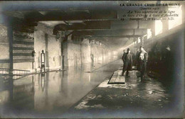 ÉVÉNEMENTS - Paris - Inondation De La Seine En 1910 - Tunnel De La Ligne De Train D'Orsay - L 141156 - Overstromingen