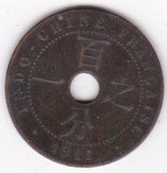 Indochine Française 1 Cent 1911 A Paris, Bronze , Lec 72 - Französisch-Indochina