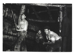 MINERS TREBALLANT A L'INTERIOR DE LES MINES DE FIGOLS, ORGANYA - LLEIDA.- ( CATALUNYA ) - Mines