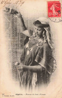 ALGERIE - S11055 - Femme Du Sud - Fileuse - Métier - Bijoux - En L'état - L1 - Femmes