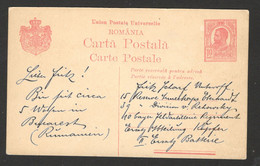 ROMANIA  - POSTCARD STATIONERY - Otros & Sin Clasificación