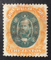 1878 - Brazil - Emperor Dom Pedro II - 300R - Mint Hinged - New - Ungebraucht