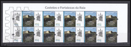 Portugal 2023 Castelos E Fortalezas Da Raia CASTLES AND FORTRESSES CHÂTEAUX ET FORTERESSES Castro Marim Algarve - Feuilles Complètes Et Multiples