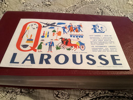 Larousse, Petit Larousse, 11 Mots à Trouver Ancien Buvard - L