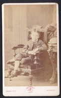 RARE PHOTO CDV  PRINCE ARTHUR 1st DUKE OF CONNAUGHT AND STRATHEARN AS CHILD - Photo Ewing Toronto - Royal - Noblesse - Anciennes (Av. 1900)