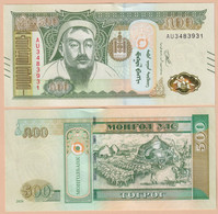 Mongolia 500 Tugrik 2010 P#W74 - Mongolie