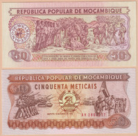 Mozambique 50 Escudos 1986 P#129b - Moçambique