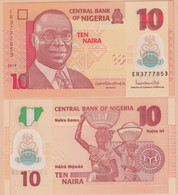 Nigeria 10 Naira 2019 P#39j - Nigeria