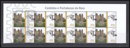 Portugal 2023 Castelos E Fortalezas Da Raia CASTLES AND FORTRESSES CHÂTEAUX ET FORTERESSES Elvas Alentejo - Feuilles Complètes Et Multiples