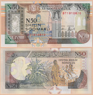 Somalia 50 Shillings 1991 P#R2 - Somalie