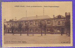 Carte Postale 59. Anzin Ecole Professionnelle  Cours D'apprentissage Très Beau Plan - Anzin