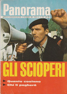 RIVISTA PANORAMA N. 189 27 NOVEMBRE 1969 GLI SCIOPERI - QUANTO COSTANO - CHI LI PAGHERA' - Erstauflagen