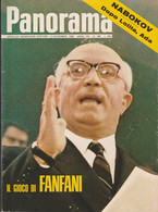 RIVISTA PANORAMA N. 186 6 NOVEMBRE 1969 IL GIOCO DI FANFANI - NABOKOV DOPO LOLITA, ADA - Eerste Uitgaves