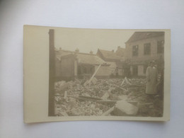 Oostende  FOTOKAART  Hôpital Militaire  VERNIELINGEN EERSTE WERELDOORLOG - Oostende