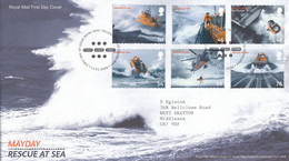 FDC GREAT BRITAIN 2622-2627 - 2001-2010 Dezimalausgaben