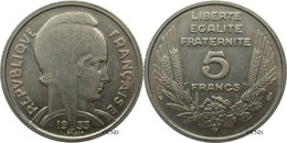 France - IIIe République - 5 Francs Bazor / Bedoucette 1933 Grand écartement - TTB+/AU50 - Fra4775 - 5 Francs