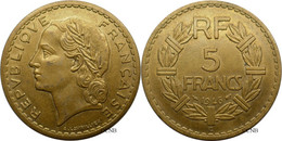 France - GPRF - 5 Francs Lavrillier Bronze-aluminium 1946 C - TTB+/AU50 - Fra4866 - 5 Francs