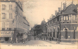 Fontainebleau           77           La Poste Et La Chancellerie         (voir Scan) - Fontainebleau