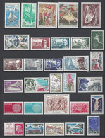 FRANCE 1970  ANNEE COMPLETE 42 TIMBRES - 1970-1979