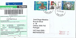 Australia Cover To Portugal - Lettres & Documents