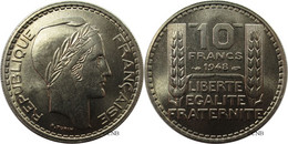 France - IVe République - 10 Francs Turin, Petite Tête 1948 - SPL/MS63 - Fra4640 - 10 Francs