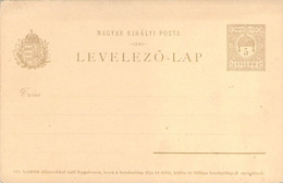 Hongrie Hungary Entier Postal Neuf 5 Filler Postal Stationery Mint Levelezö-Lap - Ganzsachen