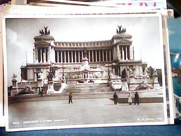 ROMA MONUMENTO A VITTORIO EMANUELE II VB1939 TARGHETTA GRANDE REFERENDUM EIAR   JG9029 - Altare Della Patria